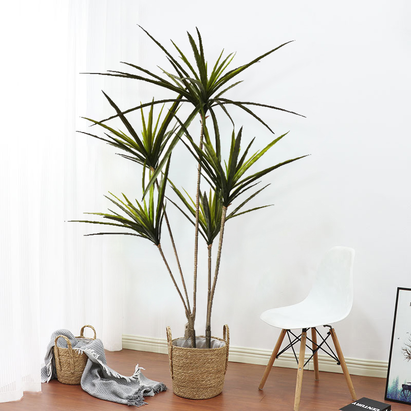 Dracaena Marginata - New 90-120cm Artificial Dracaena Plants Fake