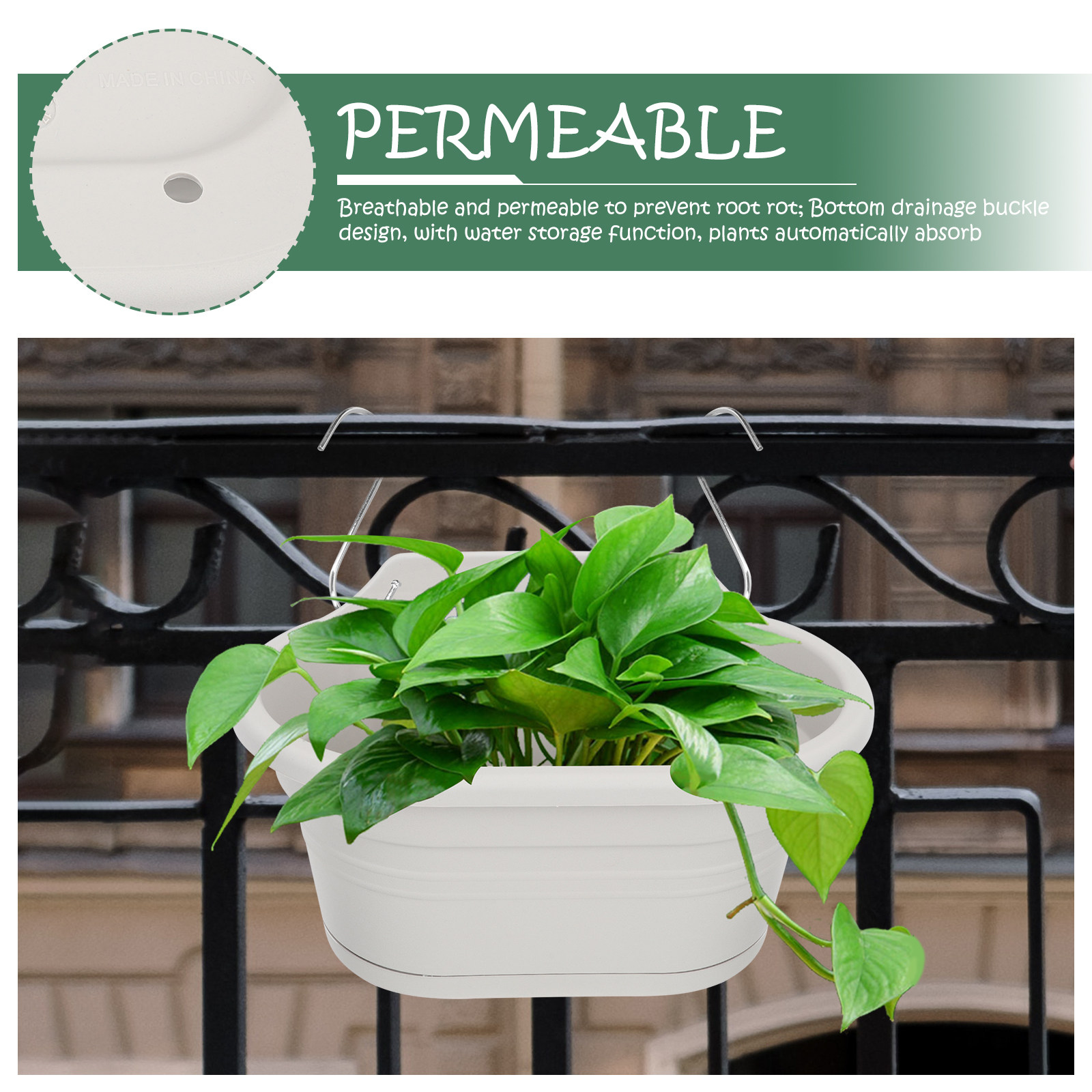 1Set Wall Hanging Flower Pot S - Spider Plant Hanging recensie en prijs