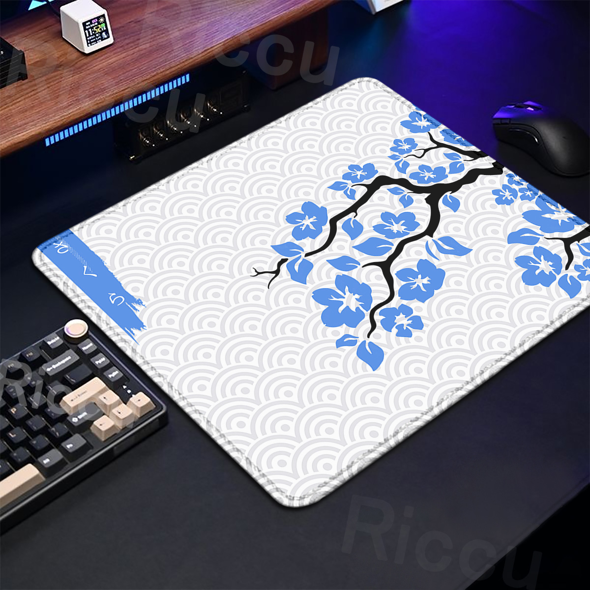 Purple Sakura Table Pad Gaming - Tradescantia Purple recensie en prijs