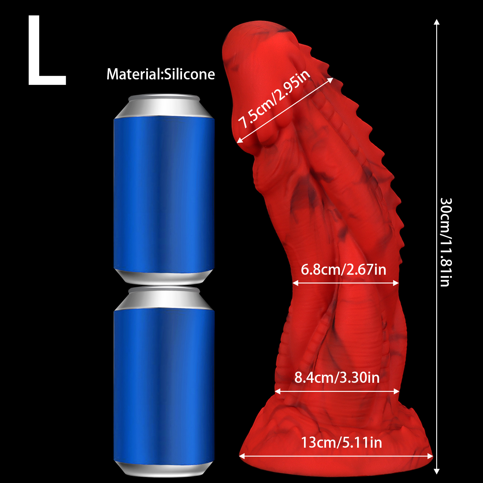 Huge Big Large Anal Plug Drago - Monstera Adansonii recensie en prijs