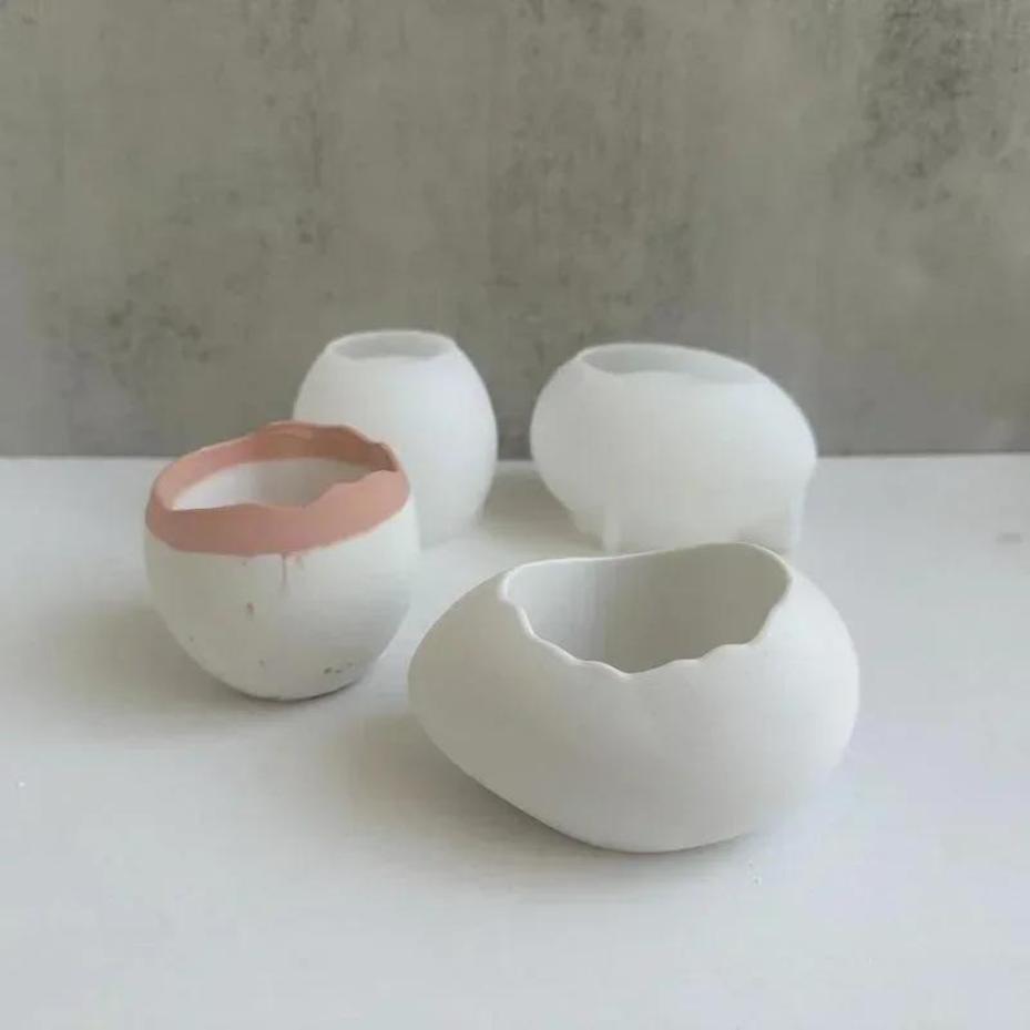 Plaster Handmade Mold Egg-shap - Echeveria Succulent recensie en prijs