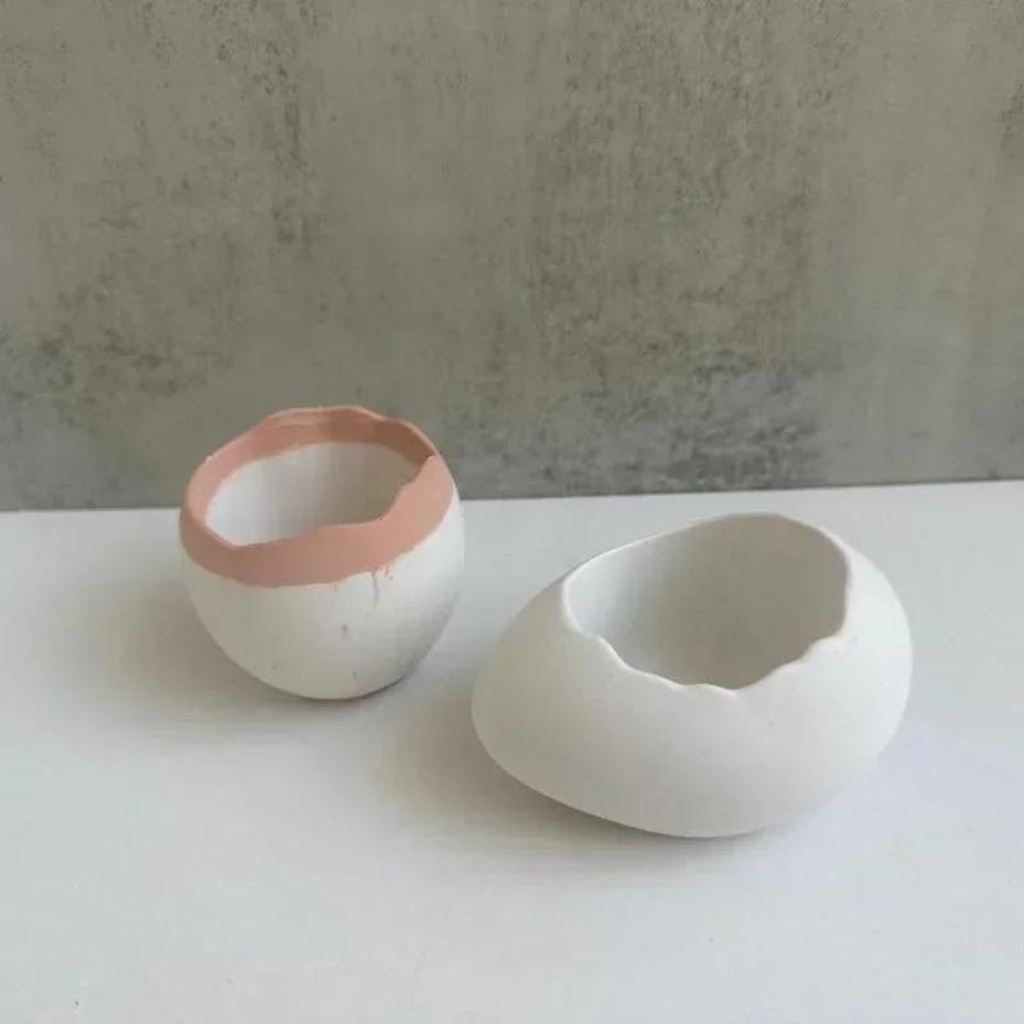 Plaster Handmade Mold Egg-shap - Echeveria Succulent recensie en prijs