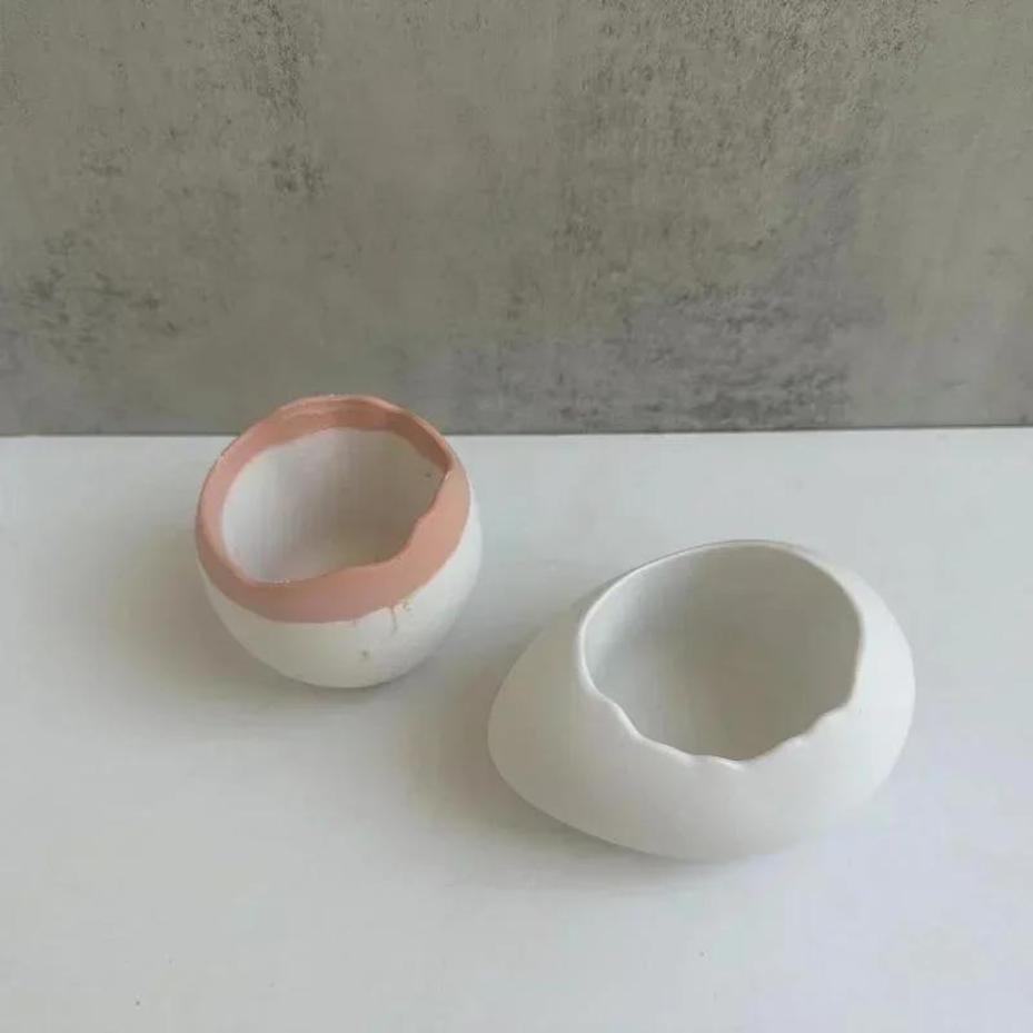 Plaster Handmade Mold Egg-shap - Echeveria Succulent recensie en prijs
