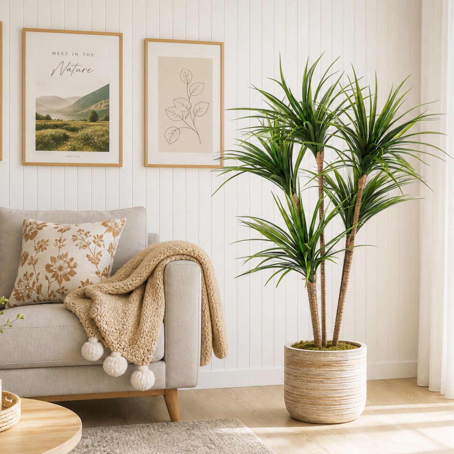 4.27FT/5 FT Artificial Dracaen - Dracaena Marginata recensie en prijs