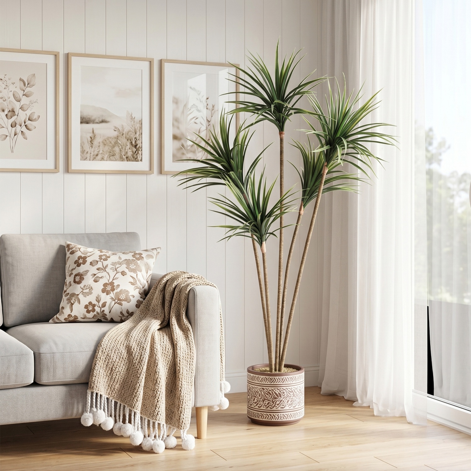4.27FT/5 FT Artificial Dracaen - Dracaena Marginata recensie en prijs