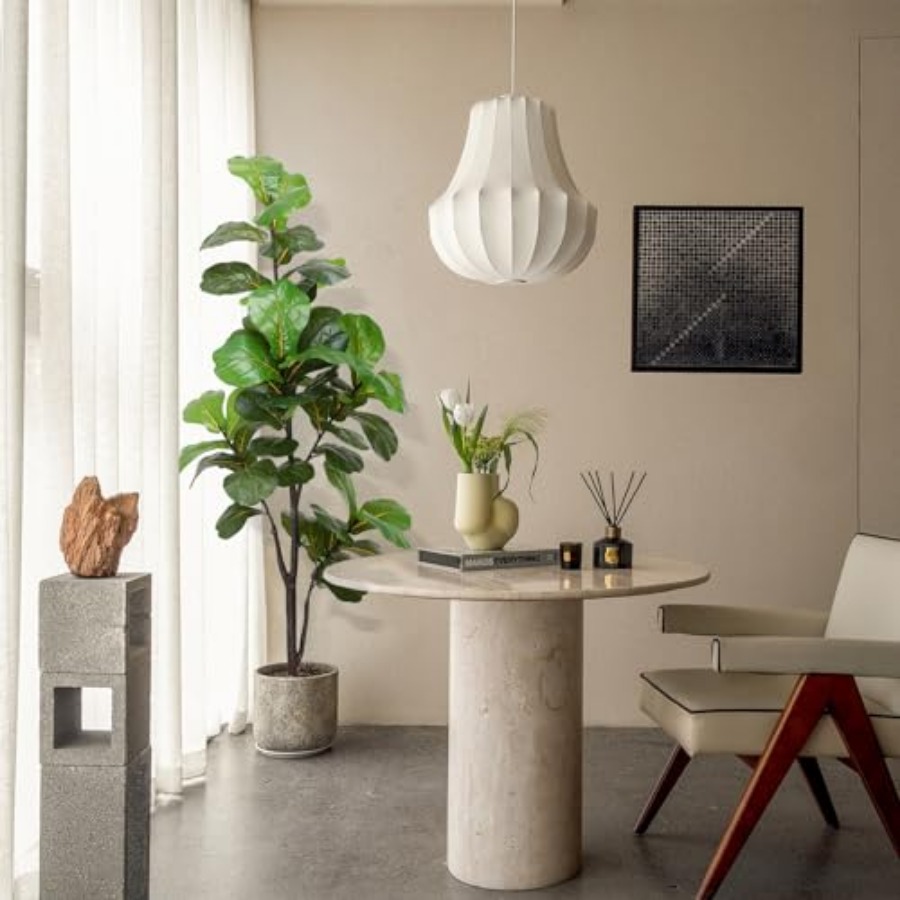 Artificial Fiddle Leaf Fig Tre - Ficus Lyrata Tree recensie en prijs