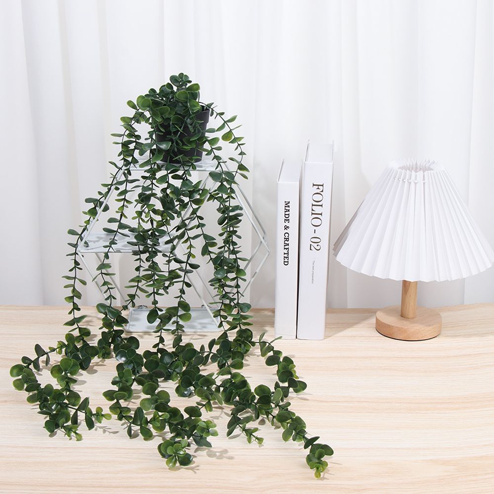 Artificial Hanging Plants with - Pilea Peperomioides recensie en prijs