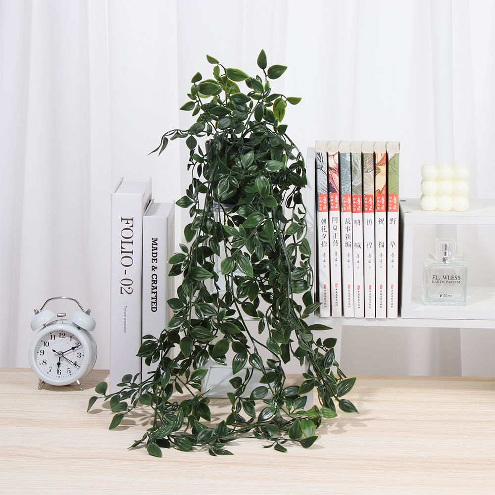 Artificial Hanging Plants with - Pilea Peperomioides recensie en prijs