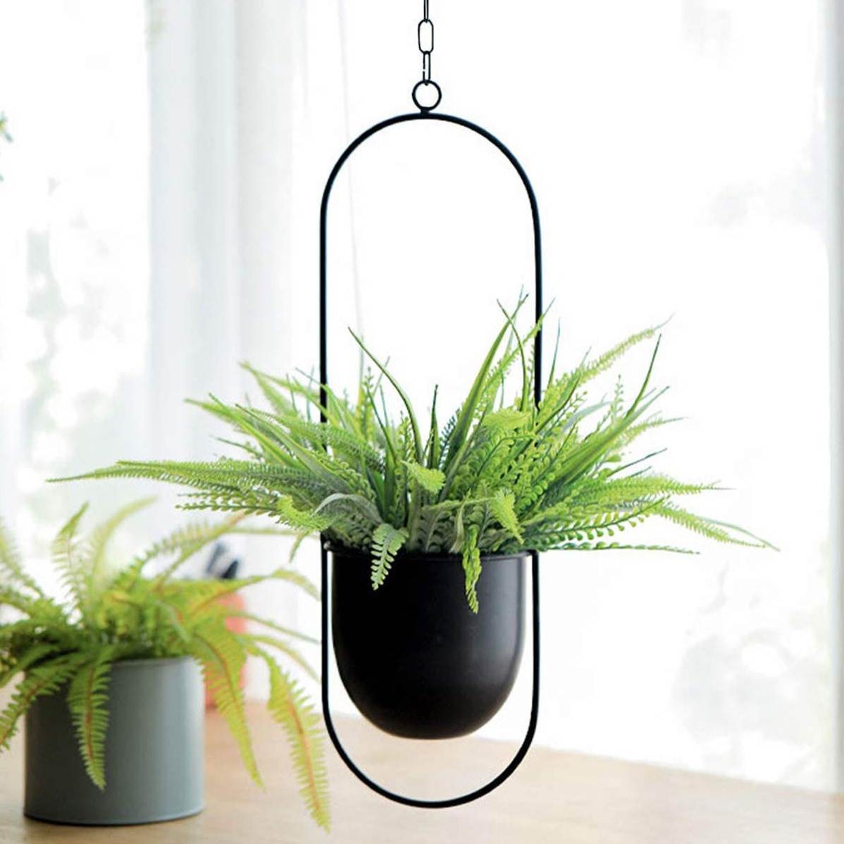Hanging Iron Art Plant Pots Ba - Spider Plant Hanging recensie en prijs