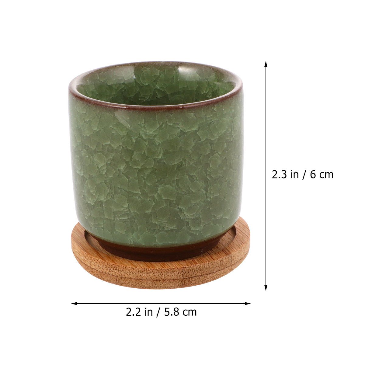 Mini Cracked Glaze Ceramic Pot - Aloe Vera Pot recensie en prijs