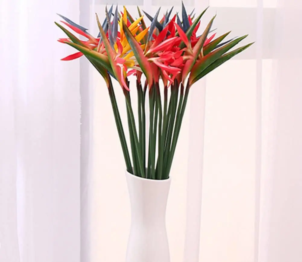 8PCS Artificial Flowers Streli - Bird Paradise Strelitzia recensie en prijs
