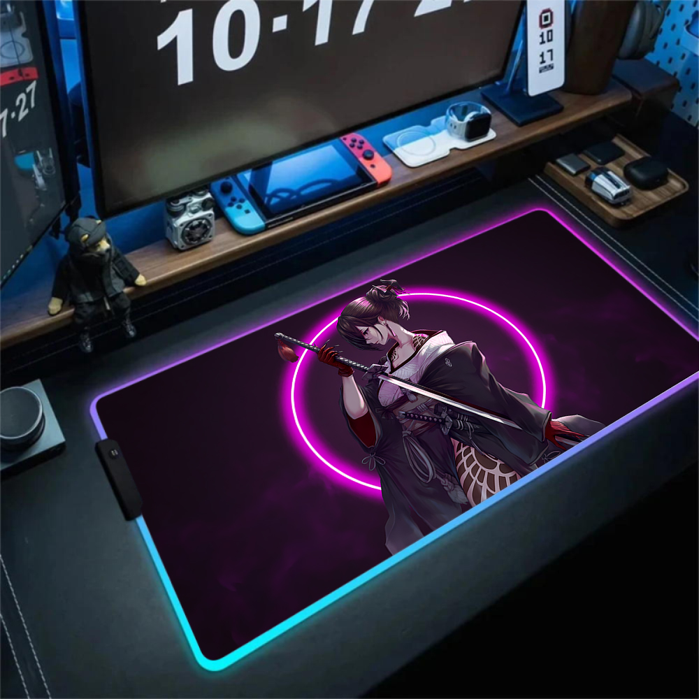 Anime Girl Mousepad Gaming Mou - Tradescantia Purple recensie en prijs