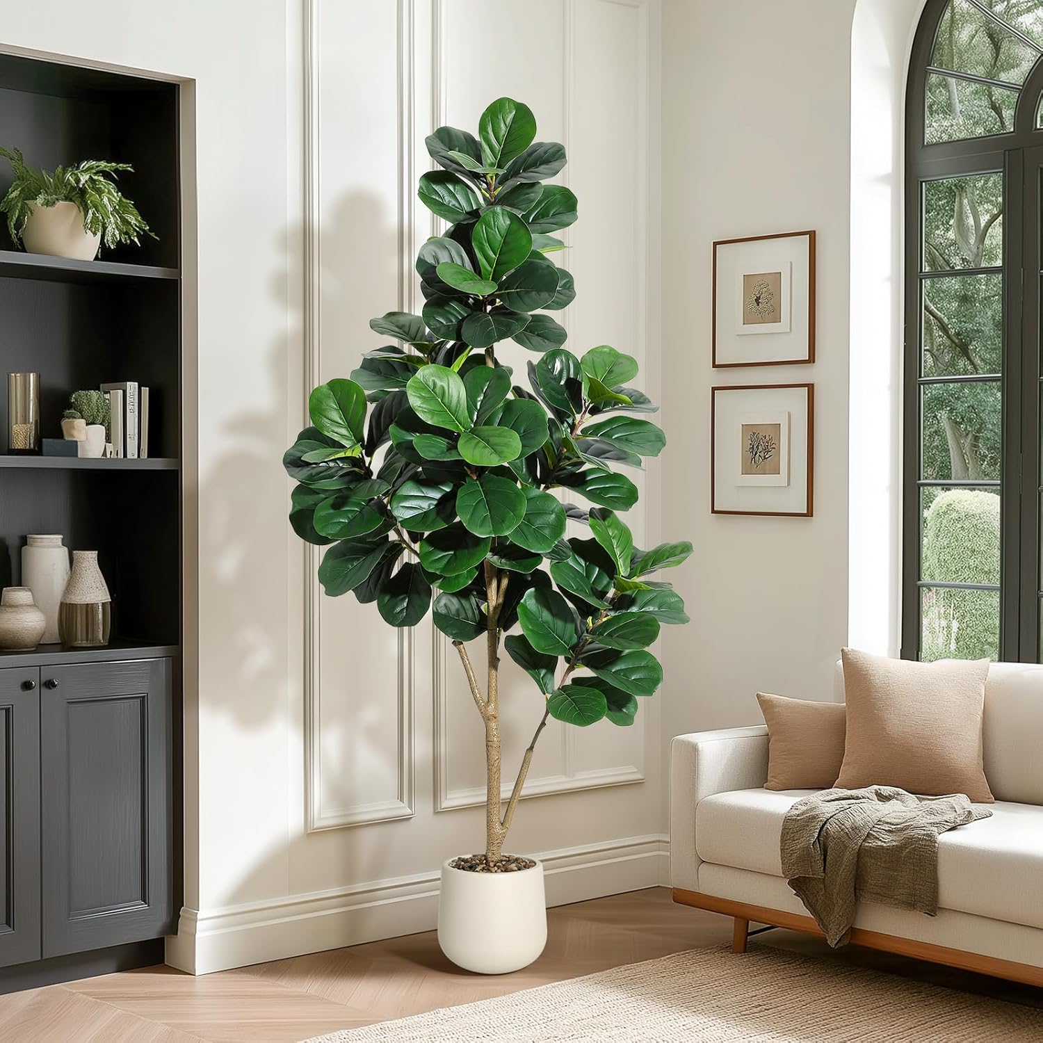 4-7 FT Fiddle Leaf Fig Tree Ar - Ficus Lyrata Tree recensie en prijs