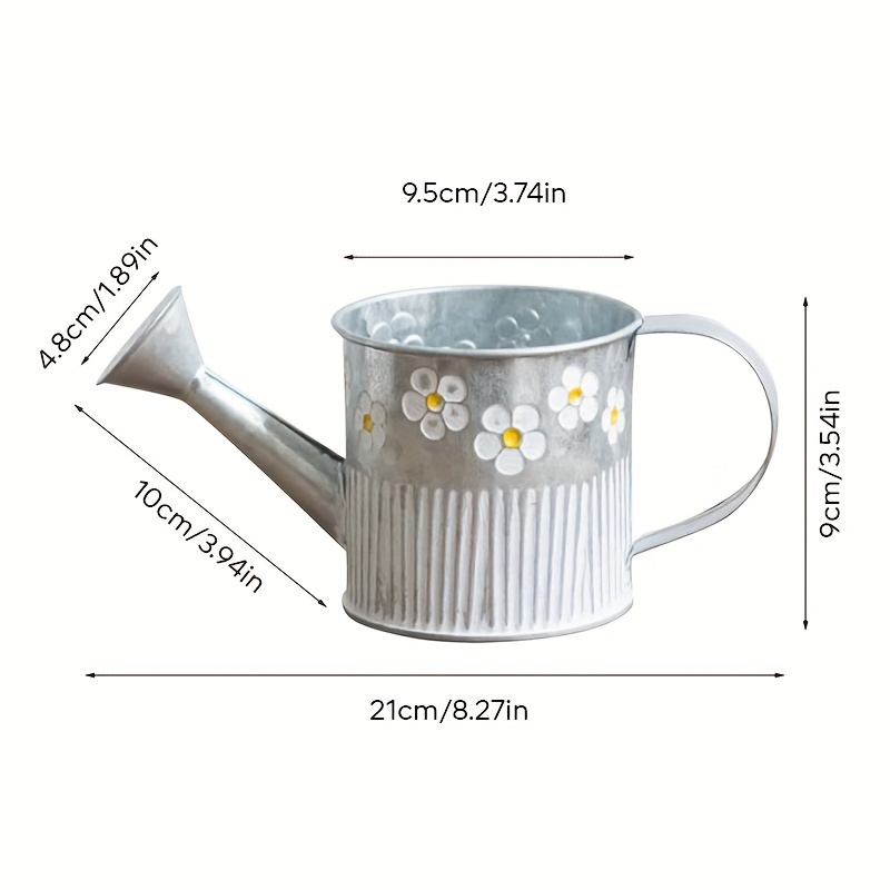 Vintage Farmhouse Galvanized W - Pilea Peperomioides recensie en prijs