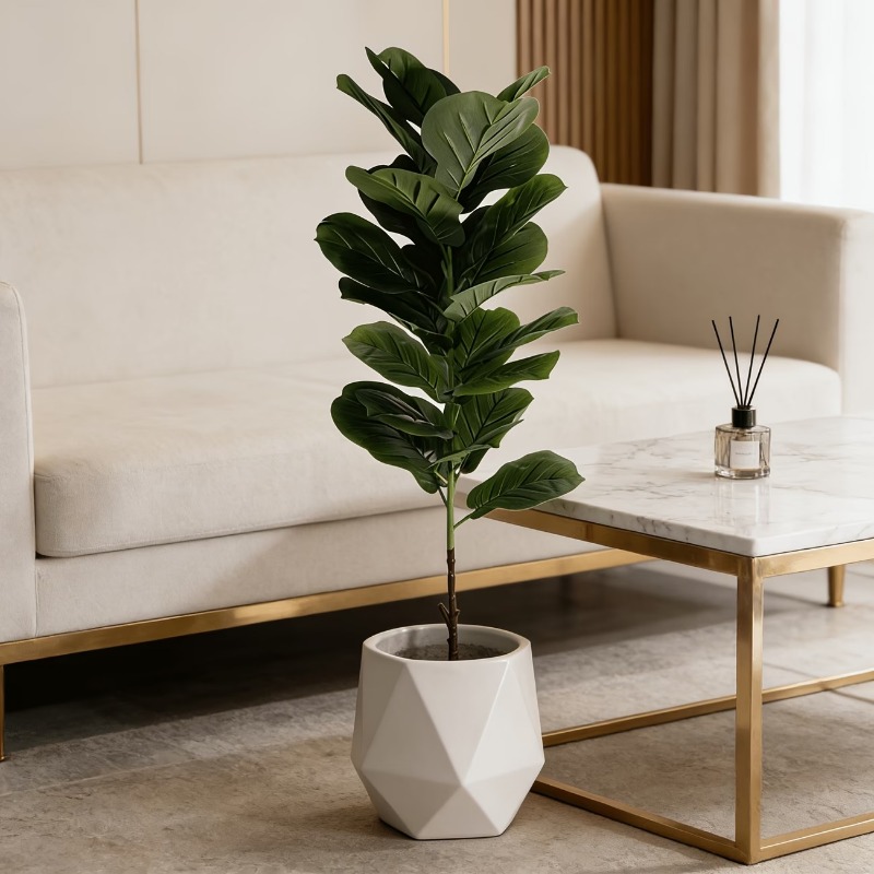 1Pc 100cm Artificial Ficus Lyr - Ficus Lyrata Tree recensie en prijs