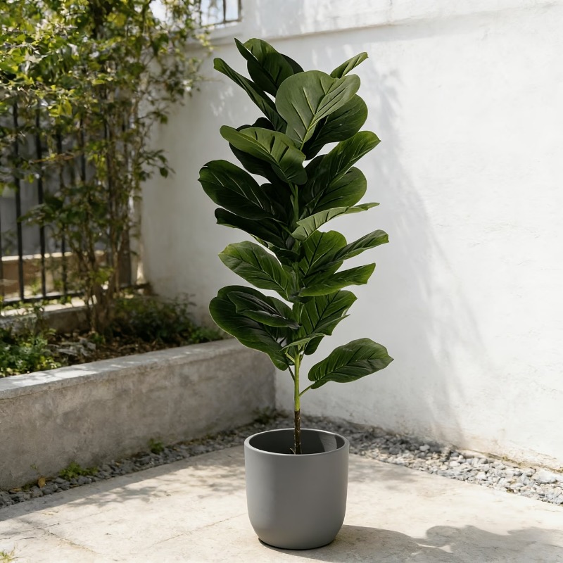 1Pc 100cm Artificial Ficus Lyr - Ficus Lyrata Tree recensie en prijs