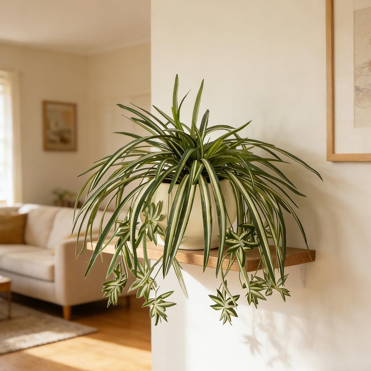 4PCS Artificial Hanging Spider - Spider Plant Hanging recensie en prijs