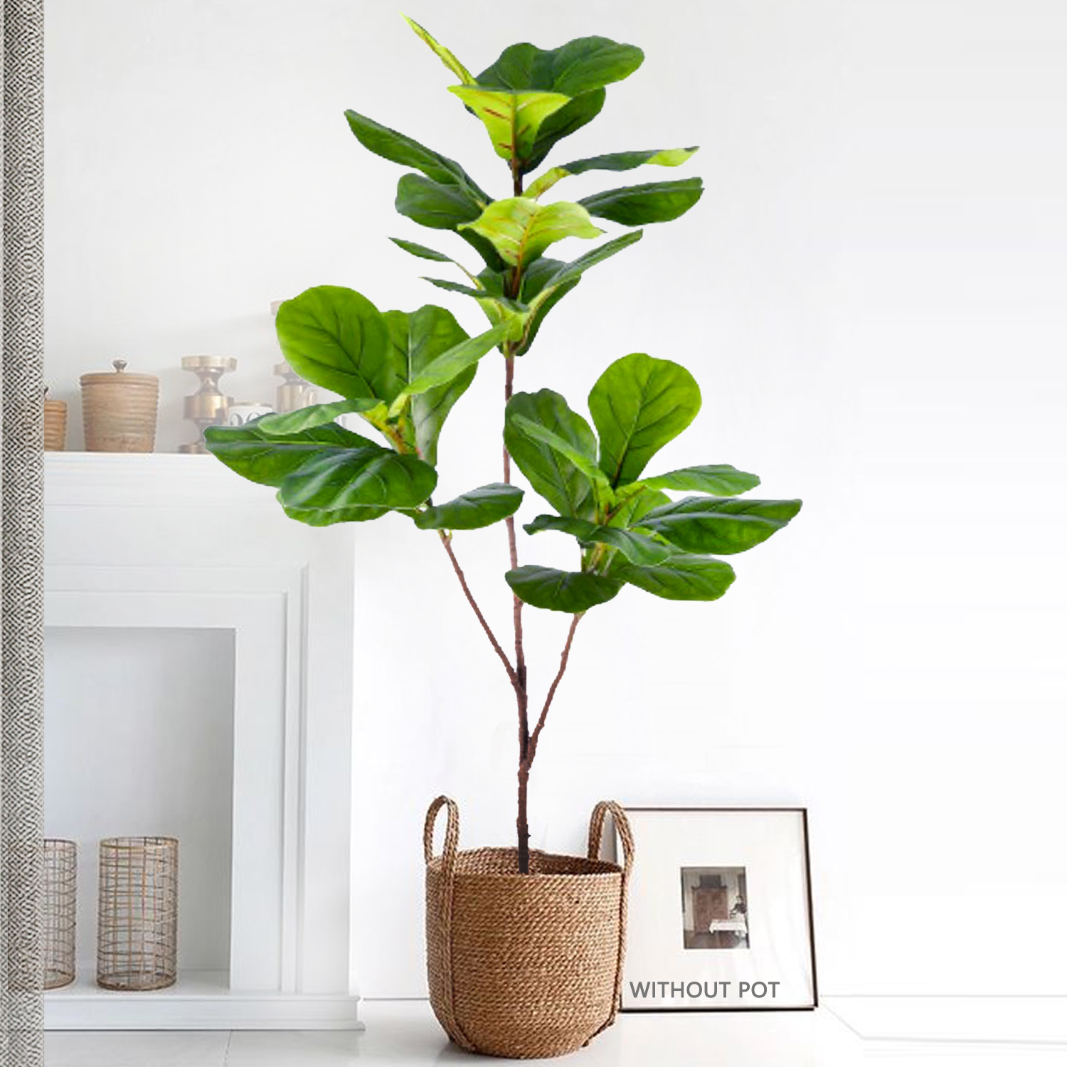 76-135cm Artificial Ficus Tree - Ficus Lyrata Tree recensie en prijs