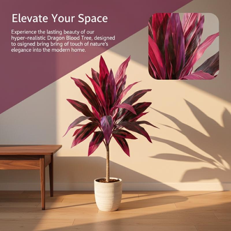Large Artificial Dracaena Marg - Dracaena Marginata recensie en prijs
