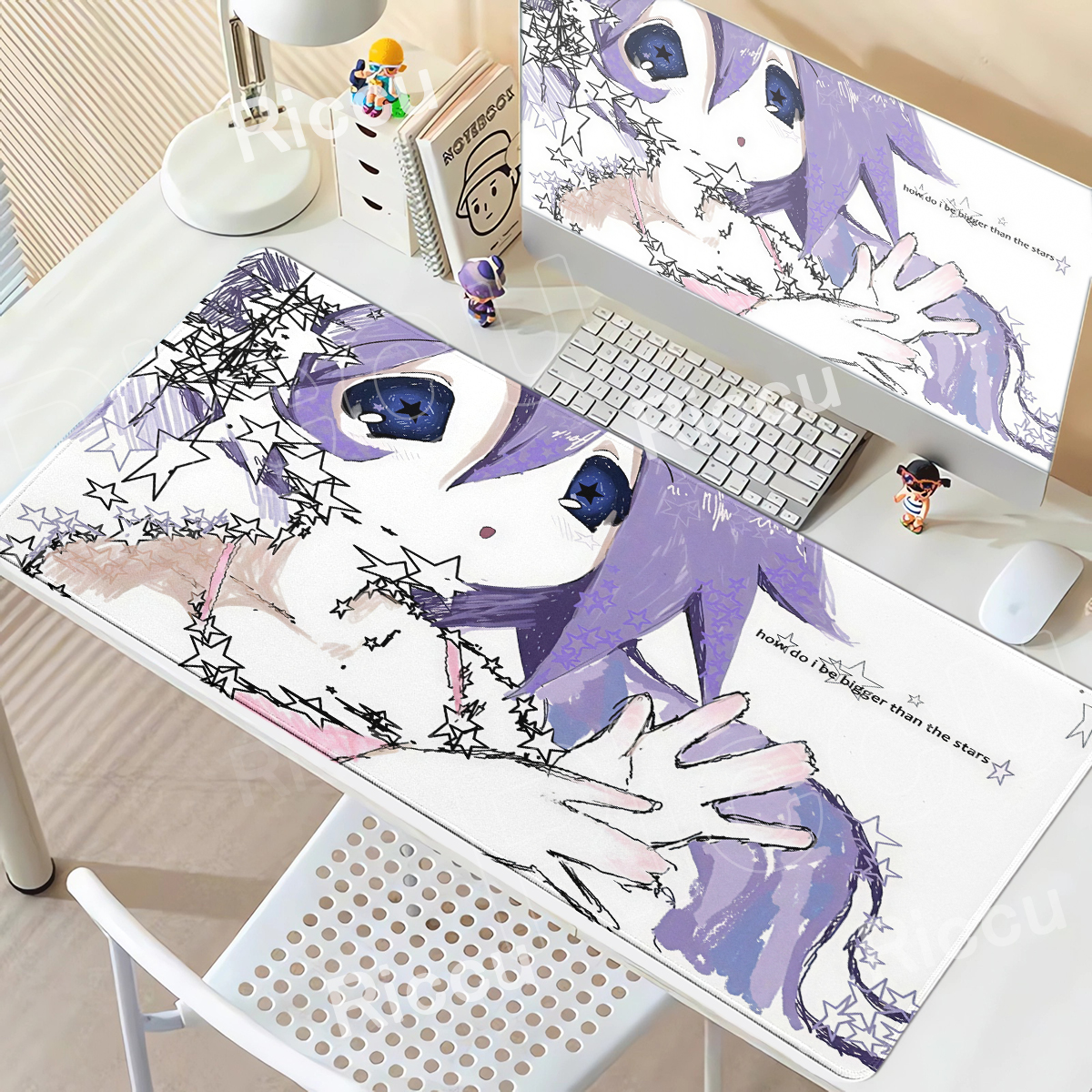 Purple Anime Girls Large Mouse - Tradescantia Purple recensie en prijs