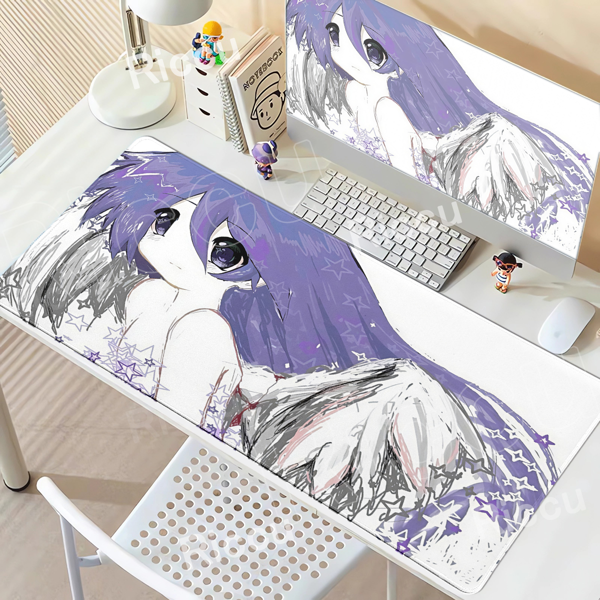 Purple Anime Girls Large Mouse - Tradescantia Purple recensie en prijs