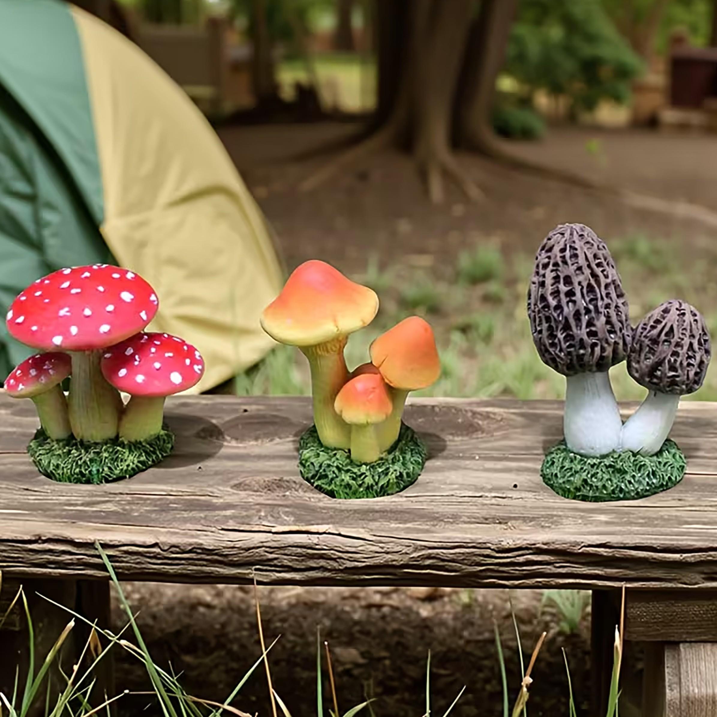 1 Set of 3pcs Artificial Mushr - Echeveria Succulent recensie en prijs