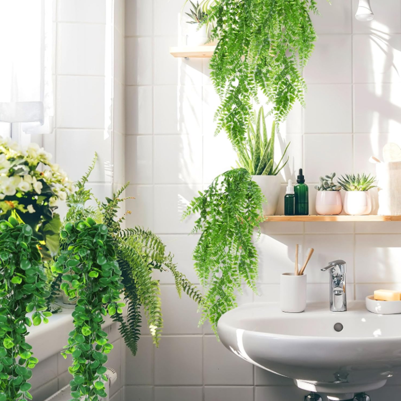 90cm Artificial Plant Vine Hom - Pilea Peperomioides recensie en prijs
