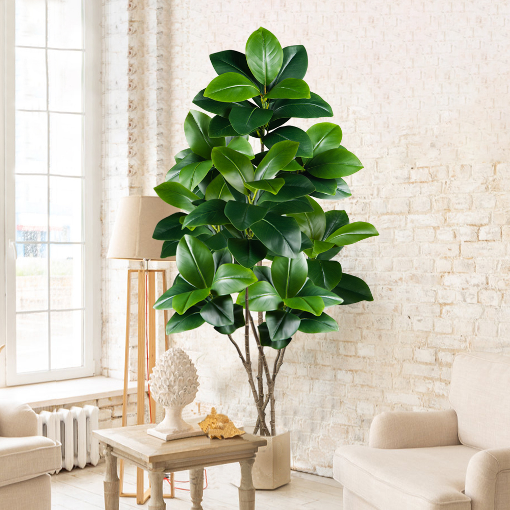 74-140cm Artificial Rubber Tre - Ficus Lyrata Tree recensie en prijs