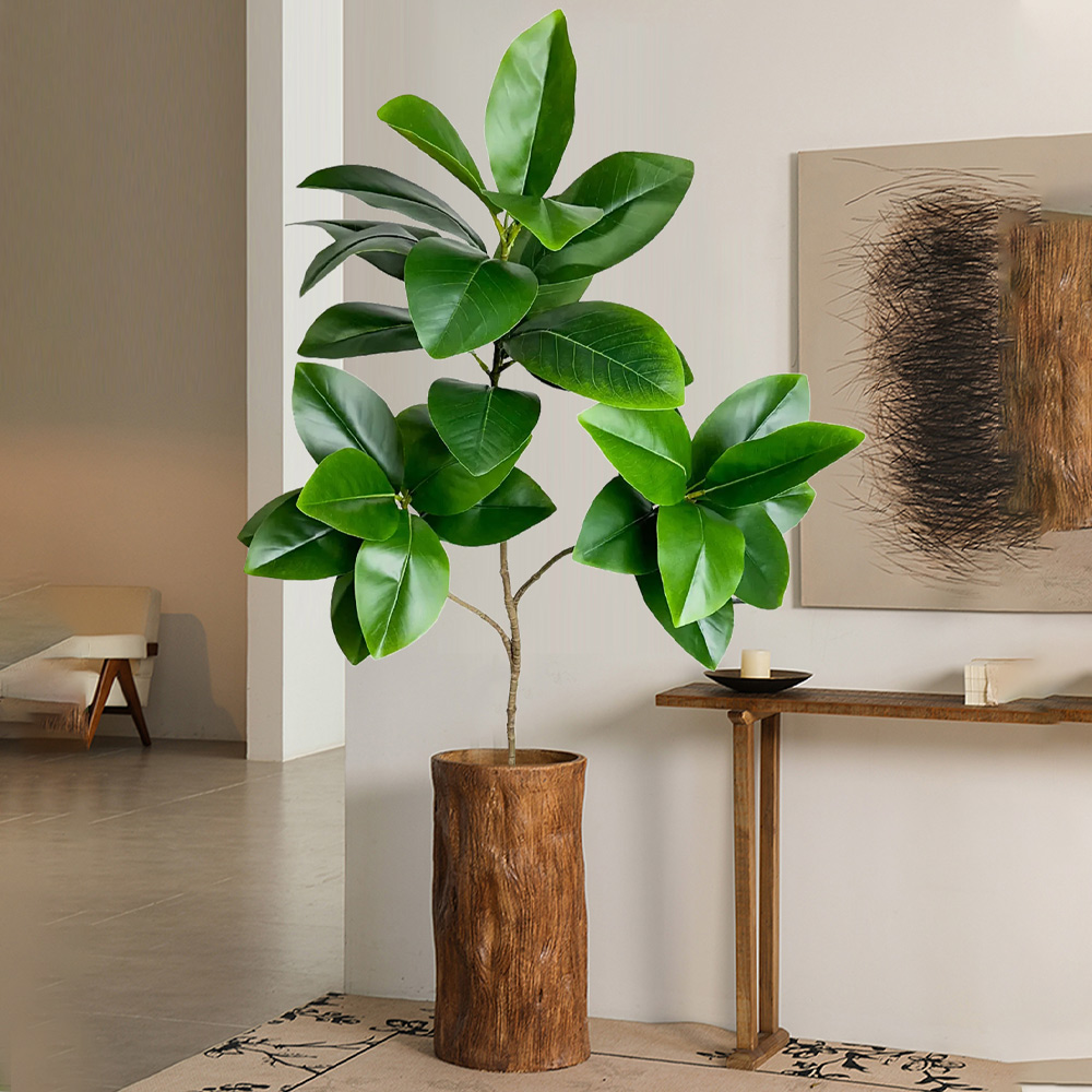 74-140cm Artificial Rubber Tre - Ficus Lyrata Tree recensie en prijs