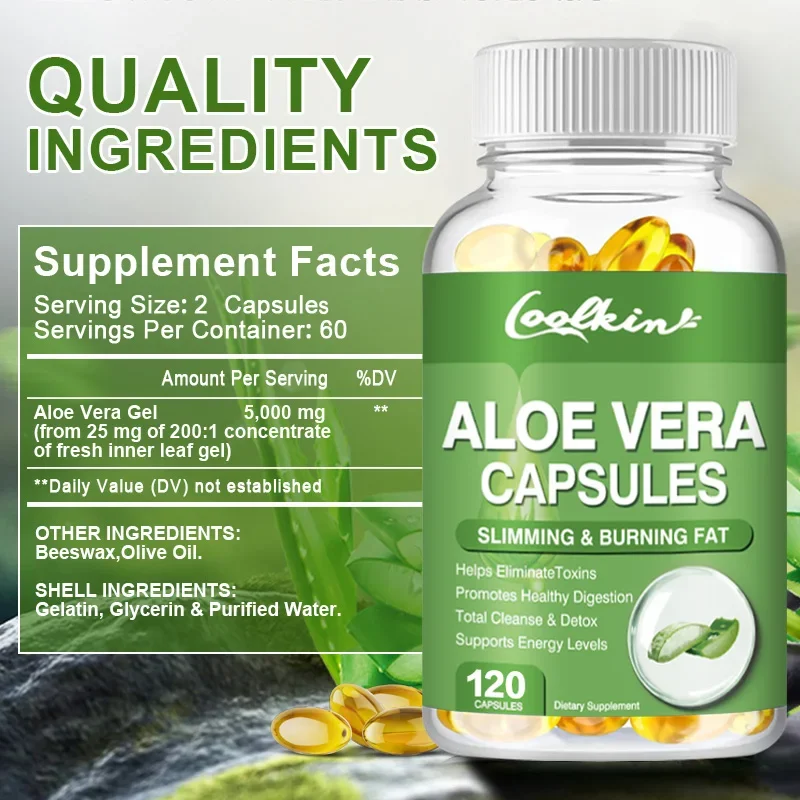 Aloe Vera Extract Capsules - R - Aloe Vera Pot recensie en prijs