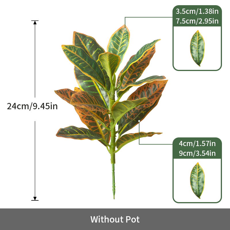 24-41cm Artificial Plants Fake - Ficus Lyrata Tree recensie en prijs