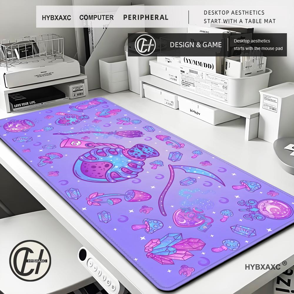 Cute Kawaii Goth Mouse pad XL  - Tradescantia Purple recensie en prijs