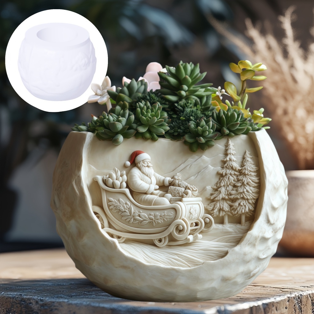 Cedar Sled Santa Claus Relief  - Echeveria Succulent recensie en prijs
