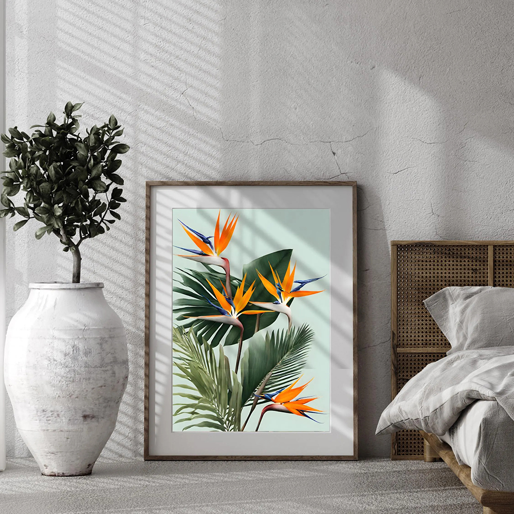 Bird of Paradise Wall arts, St - Bird Paradise Strelitzia recensie en prijs