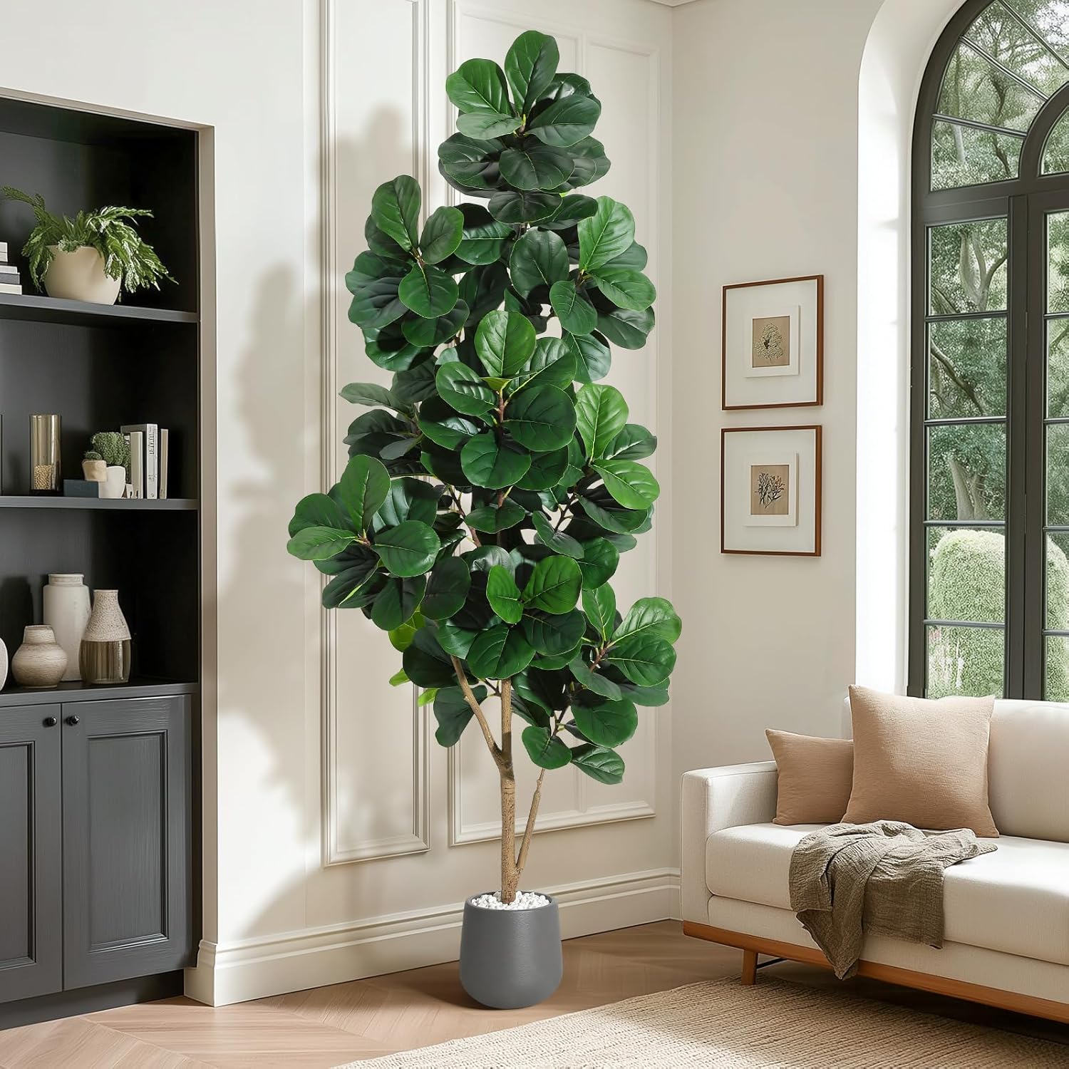 4FT/5FT/6FT/7FT Fiddle Leaf Fi - Ficus Lyrata Tree recensie en prijs