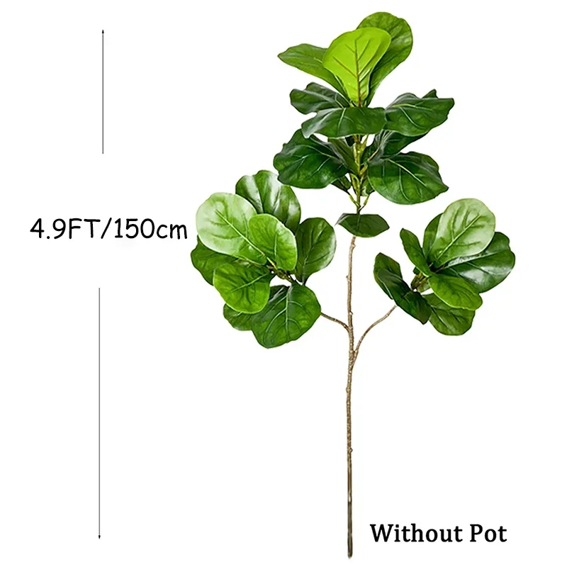 2-4.9FT Large Artificial Ficus - Ficus Lyrata Tree recensie en prijs