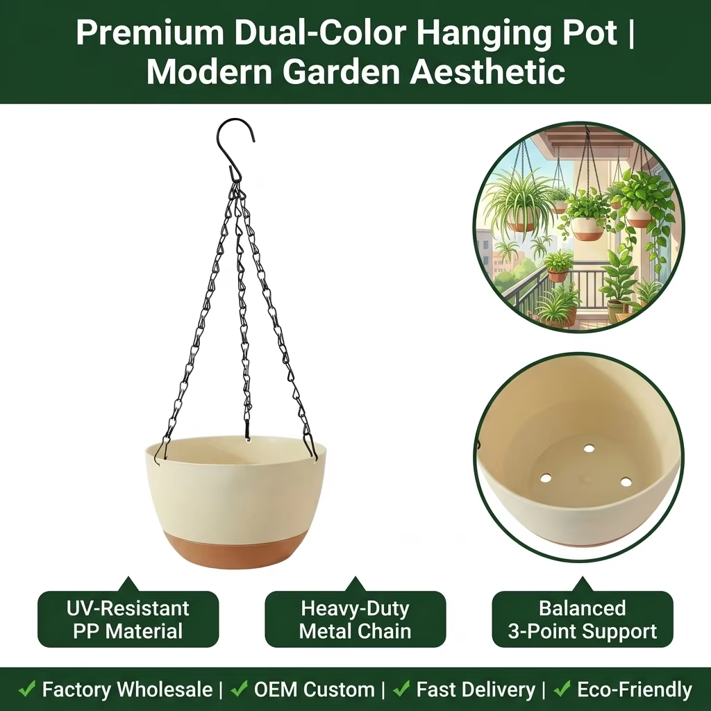 Modern Everyday Dual-Color Han - Spider Plant Hanging recensie en prijs