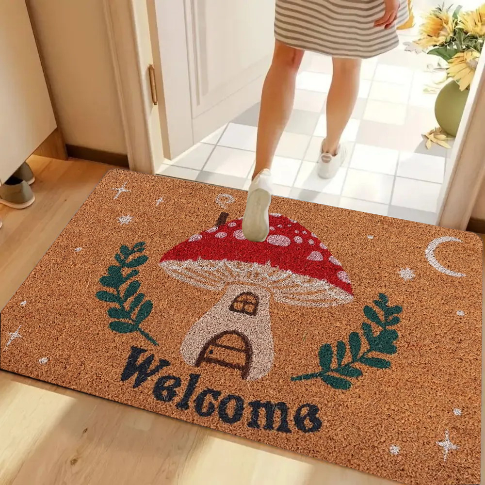Welcome Retro Floral Doormat O - Maranta Prayer Plant recensie en prijs