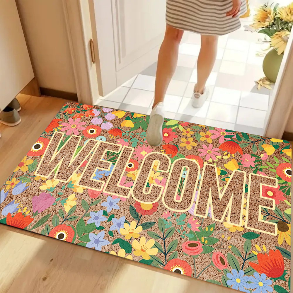 Welcome Retro Floral Doormat O - Maranta Prayer Plant recensie en prijs