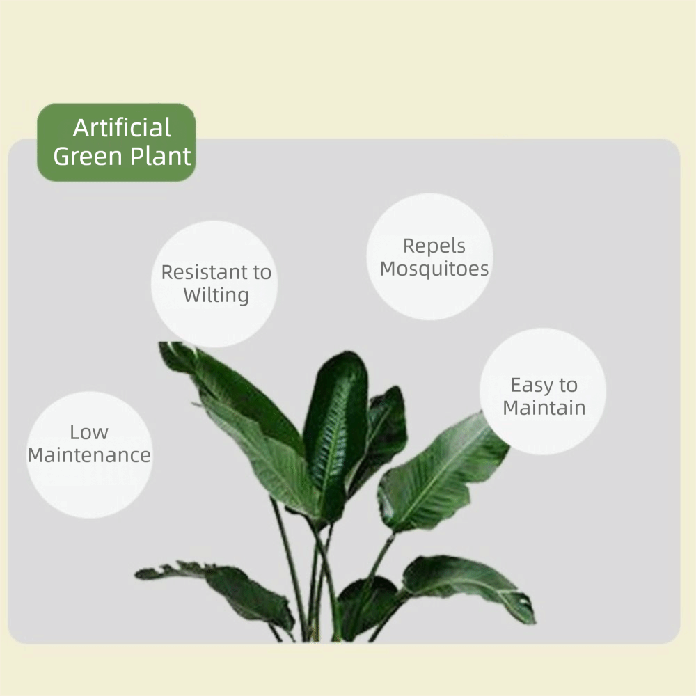 Green Plastic Artificial Ficus - Ficus Lyrata Tree recensie en prijs
