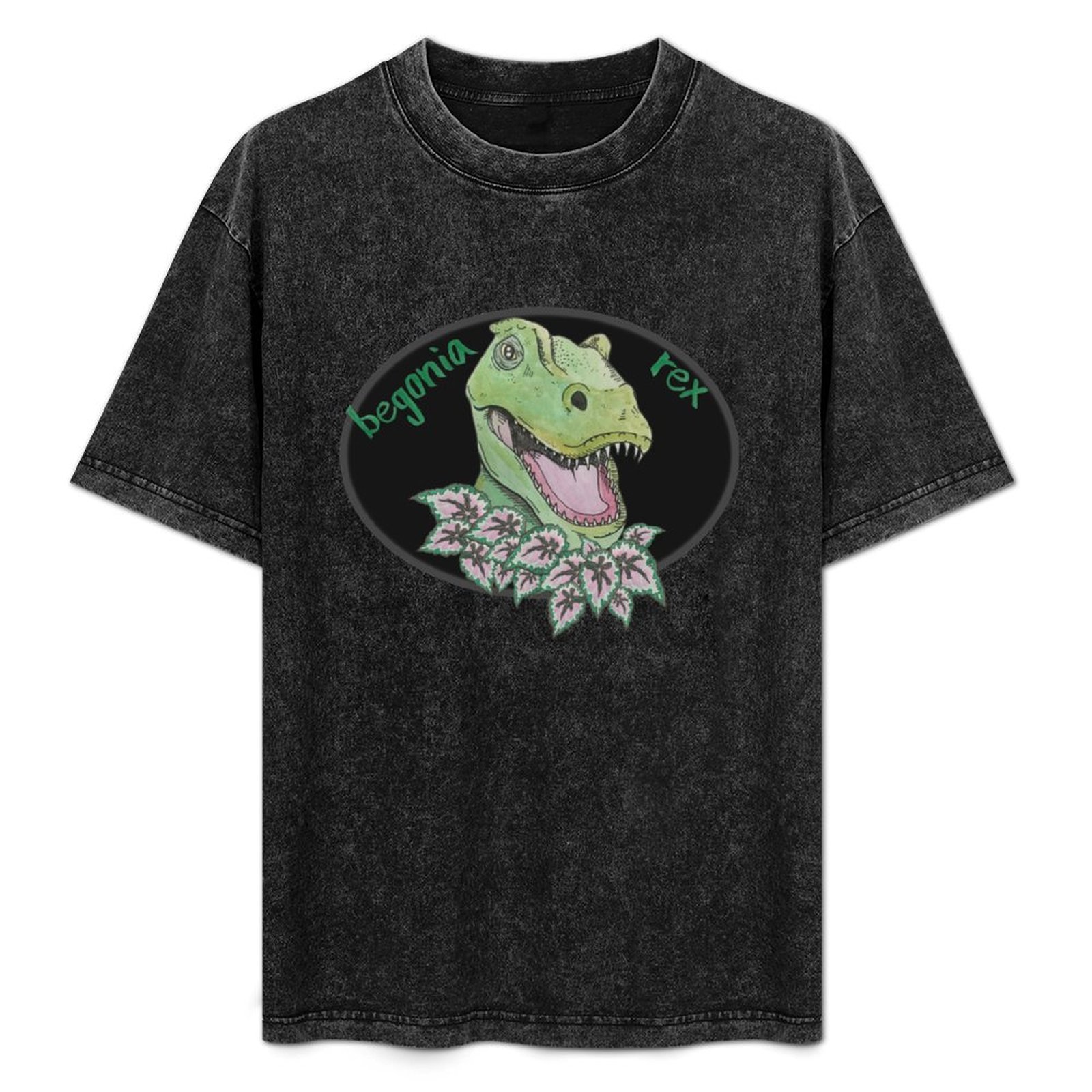 T rex begonia T-Shirt Big and  - Begonia Rex recensie en prijs