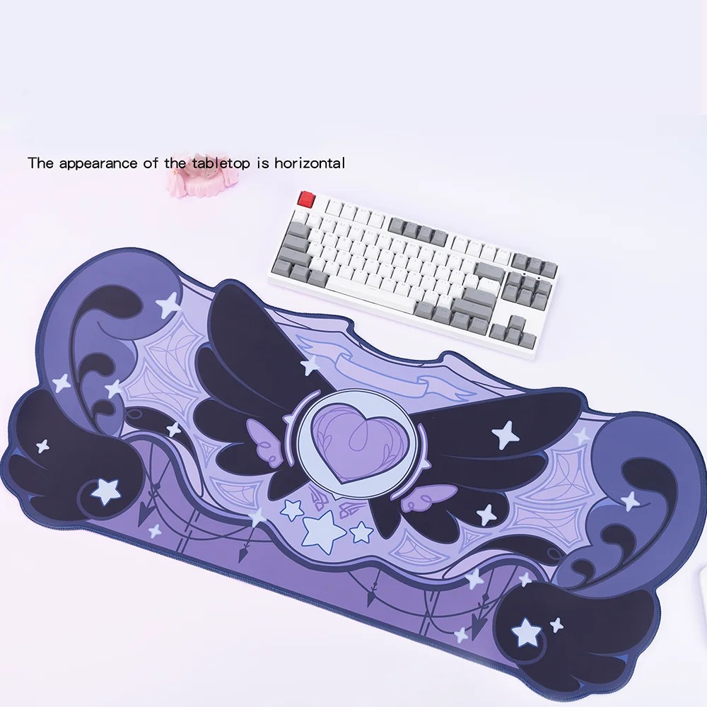 VIKAMA Mouse Pad Desk Mat Irre - Tradescantia Purple recensie en prijs