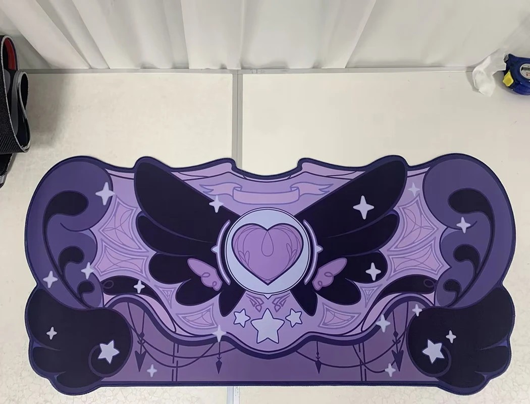 VIKAMA Mouse Pad Desk Mat Irre - Tradescantia Purple recensie en prijs