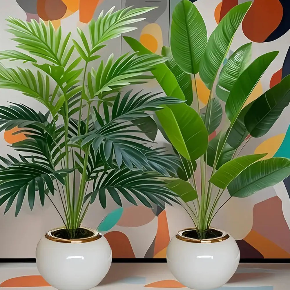 2Pcs Outdoor Artificial Green  - Dracaena Marginata recensie en prijs