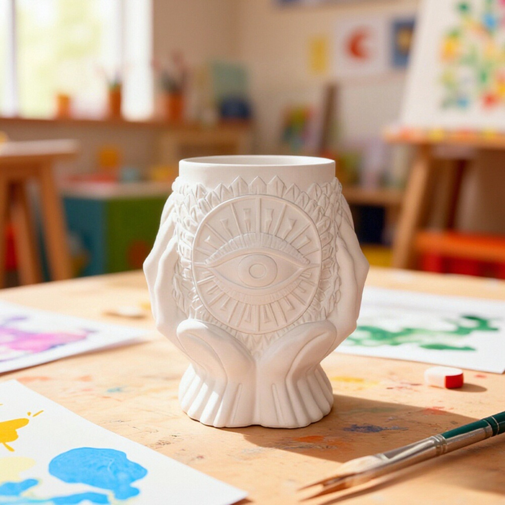 Guardian Eye Candle Cup Silico - Echeveria Succulent recensie en prijs