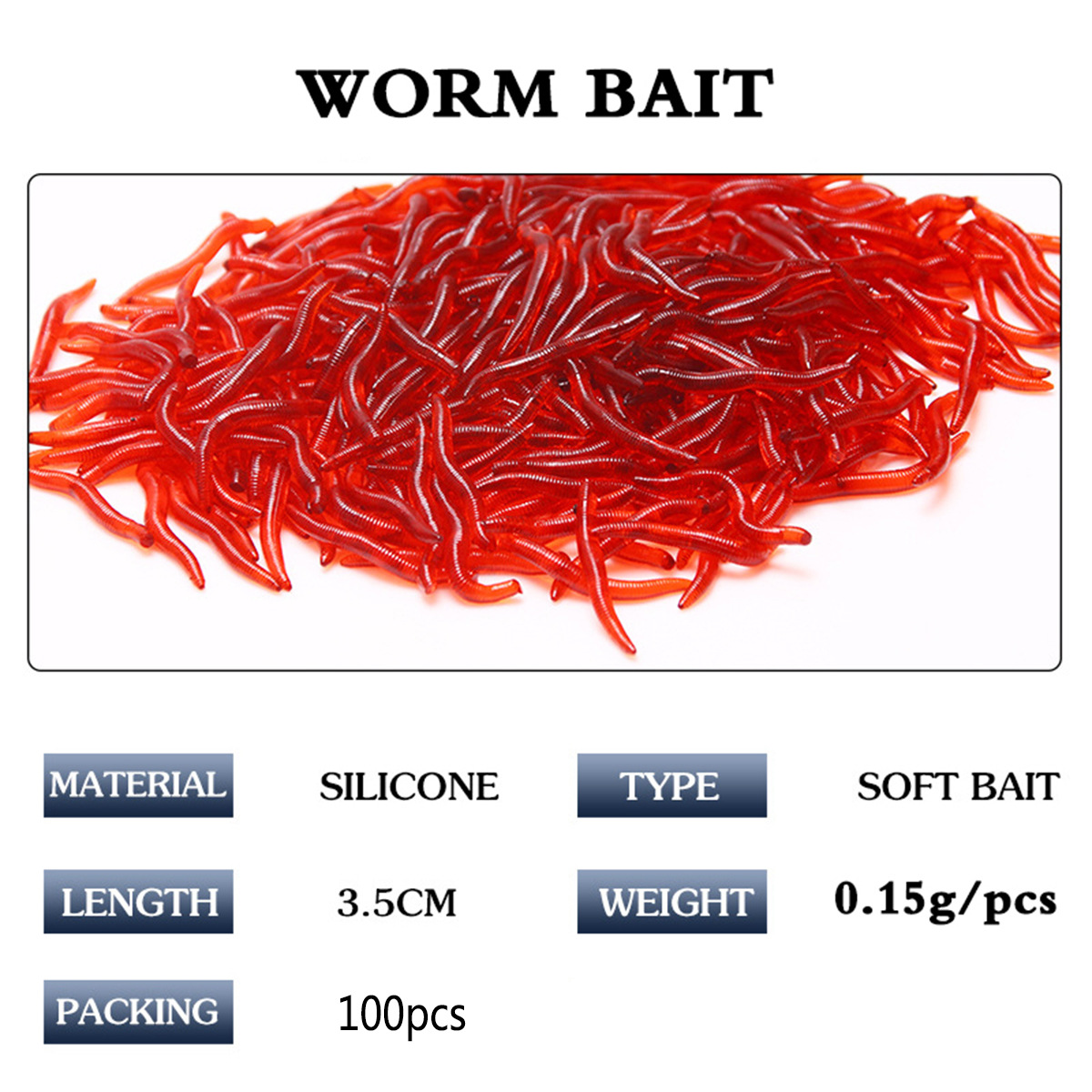 3.5cmSoft Lure Bass Bream Bloo - Aglaonema Red recensie en prijs