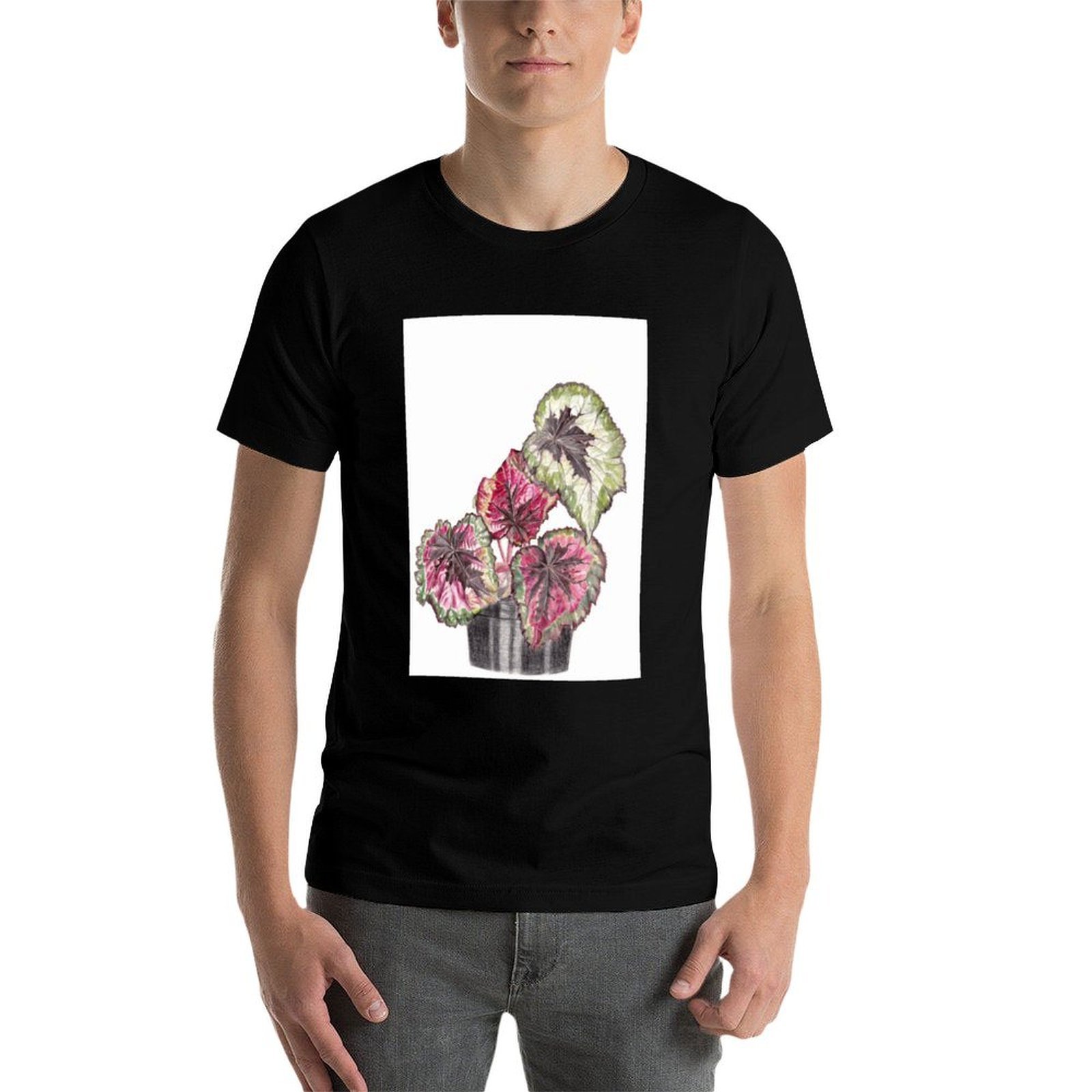 Begonia Rex T-Shirt Simple Gra - Begonia Rex recensie en prijs