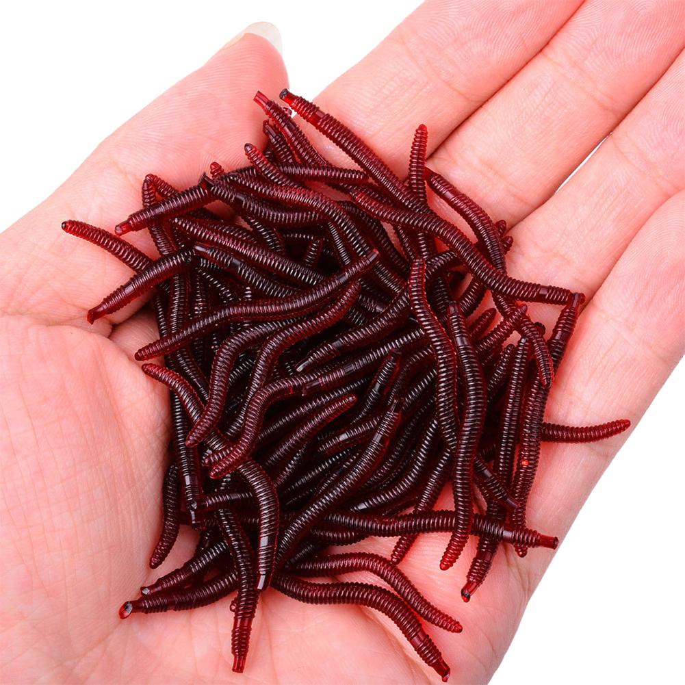 50/100PCS Soft Lure Bass Bream - Aglaonema Red recensie en prijs