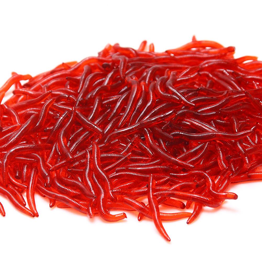50/100PCS Soft Lure Bass Bream - Aglaonema Red recensie en prijs