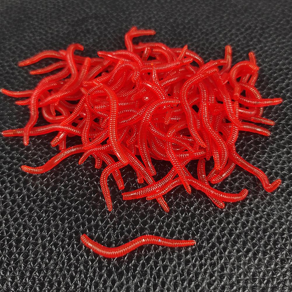 50/100PCS Soft Lure Bass Bream - Aglaonema Red recensie en prijs